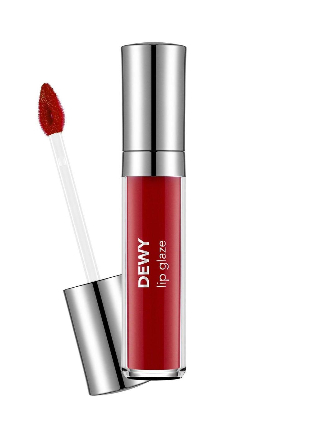 Flormar Dewy Lip Glaze 009 - Lustrous Vibrant Red - Image 1