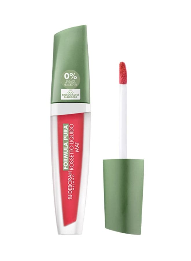 Geranium Velvet Matte Organic Lipstick 08 - Image 1