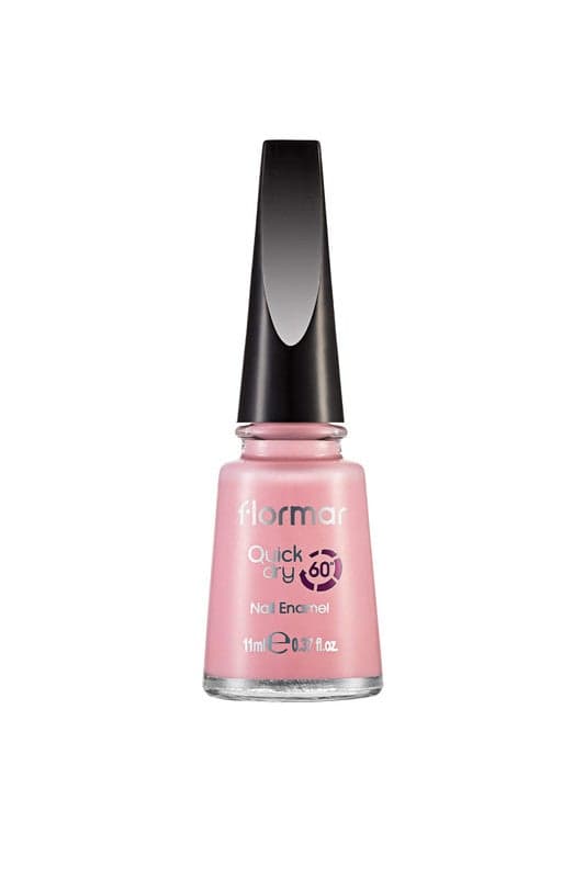 Flormar Quick Dry QD02 Soft Pink Nail Enamel - Image 1