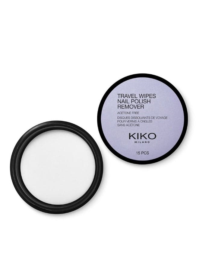 Acetone-Free Nail Polish Remover Wipes - Travel Pack - Image 1