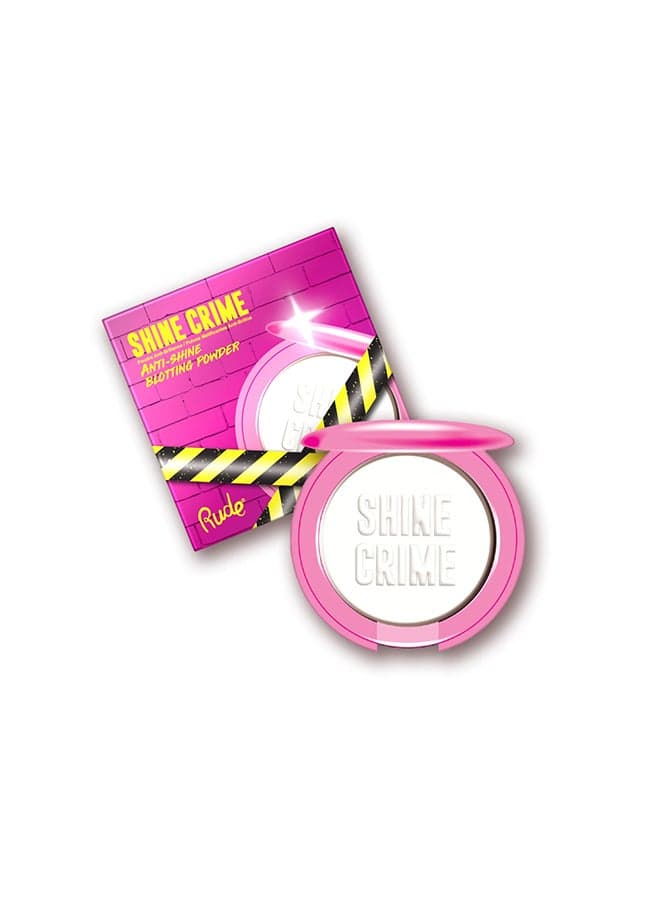 Shine Crime Translucent Blotting Powder - Flawless Finish - Image 1