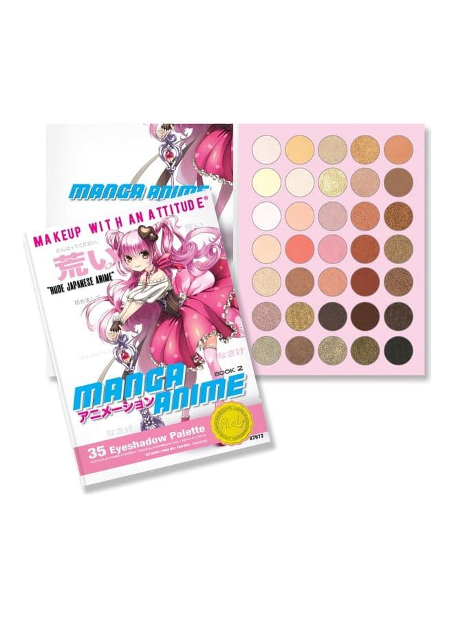 Manga Anime 35-Color Eyeshadow Palette – Vibrant Spectrum - Image 1