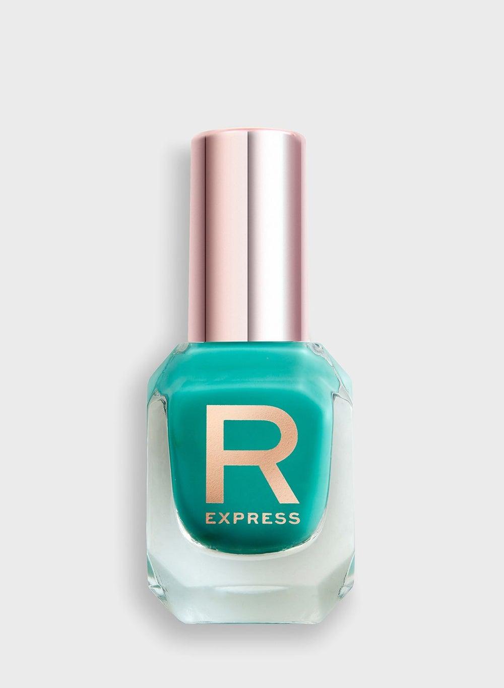 Revolution Express Jade Green Nail Varnish - Image 1