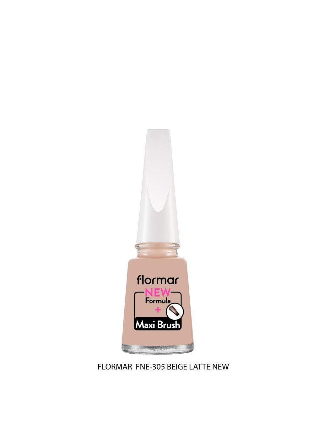 Flormar Classic 305 Beige Latte Nail Enamel - Image 1