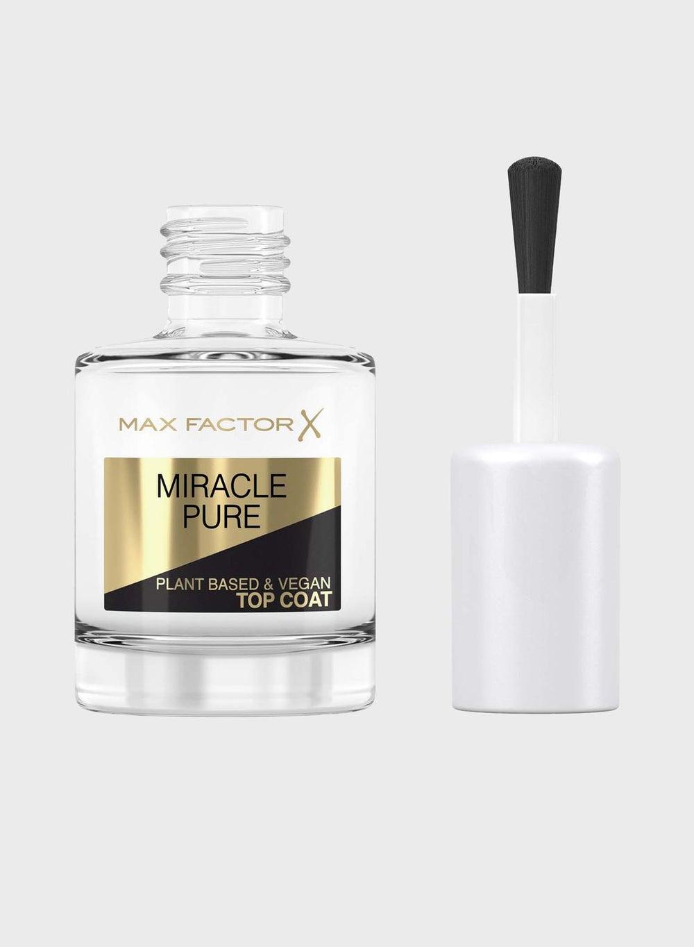 Miracle Pure Nail Care Top Coat, Effortless Gloss, 12ml - Image 1