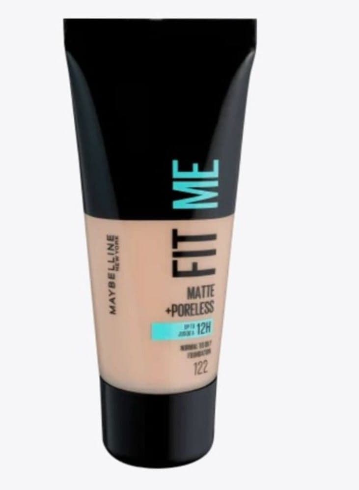 Fit Me Matte & Poreless Foundation - 122 Creamy Beige - Image 1
