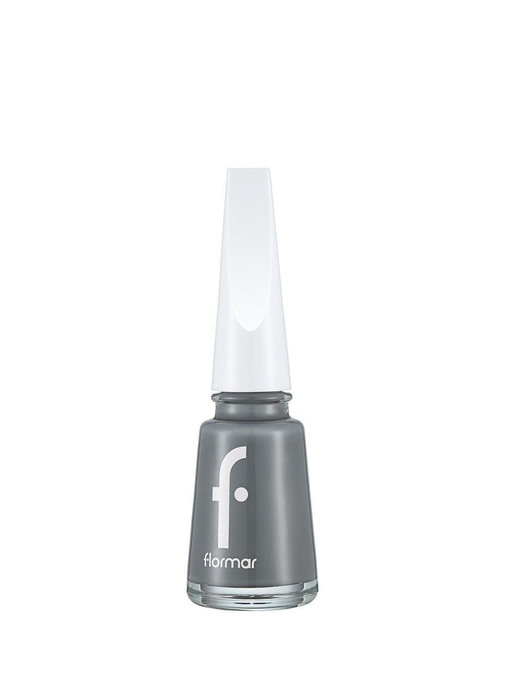 Flormar Steel Gray 417 Nail Enamel - Luxurious Shine - Image 1