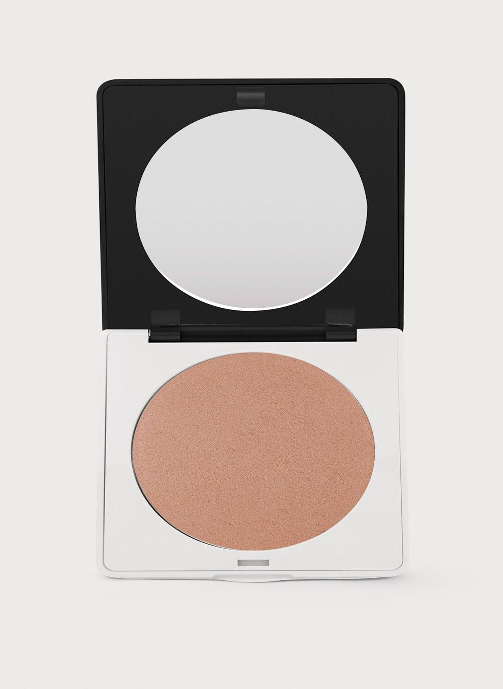 Silk Bronze Elegance Powder: Matte & Luminous Finishes - Image 1