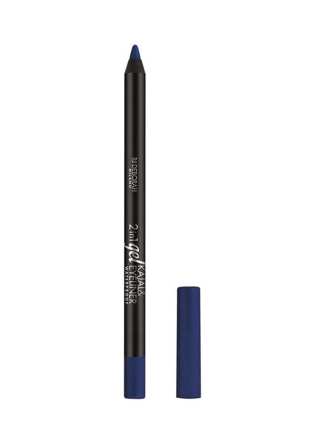 Dual Magic Eyeliner & Kajal Gel- Deep Blue 09 - Image 1