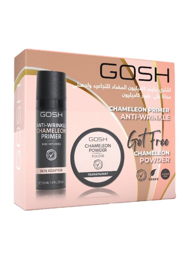 Chameleon 001 Prime & Set Duo - Anti-Wrinkle & Transparent Finish - Image 1