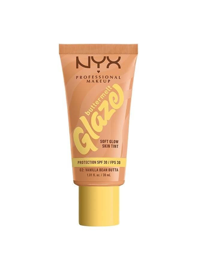 NYX Buttermelt Glaze Vanilla Bean Tint SPF 30 - 12h Glow - Image 1