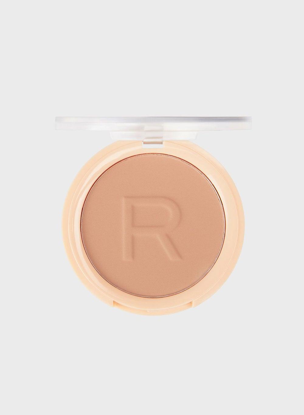 Revolution Reloaded Beige Pressed Powder – Silky Matte Finish - Image 1