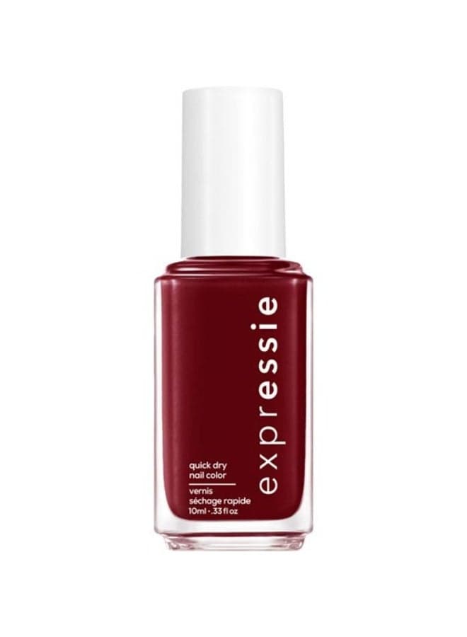 Essie Expressie Quick Dry Polish, Burgundy Not So Lowkey 10Ml - Image 1