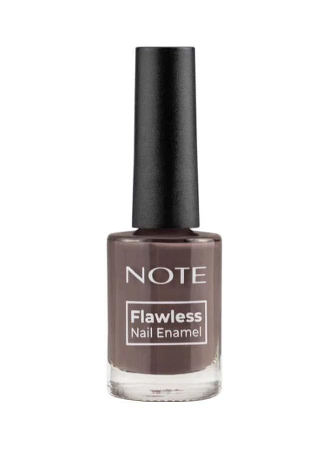 Note Flawless Nail Enamel 28 - Glossy Grey Stone - Image 1