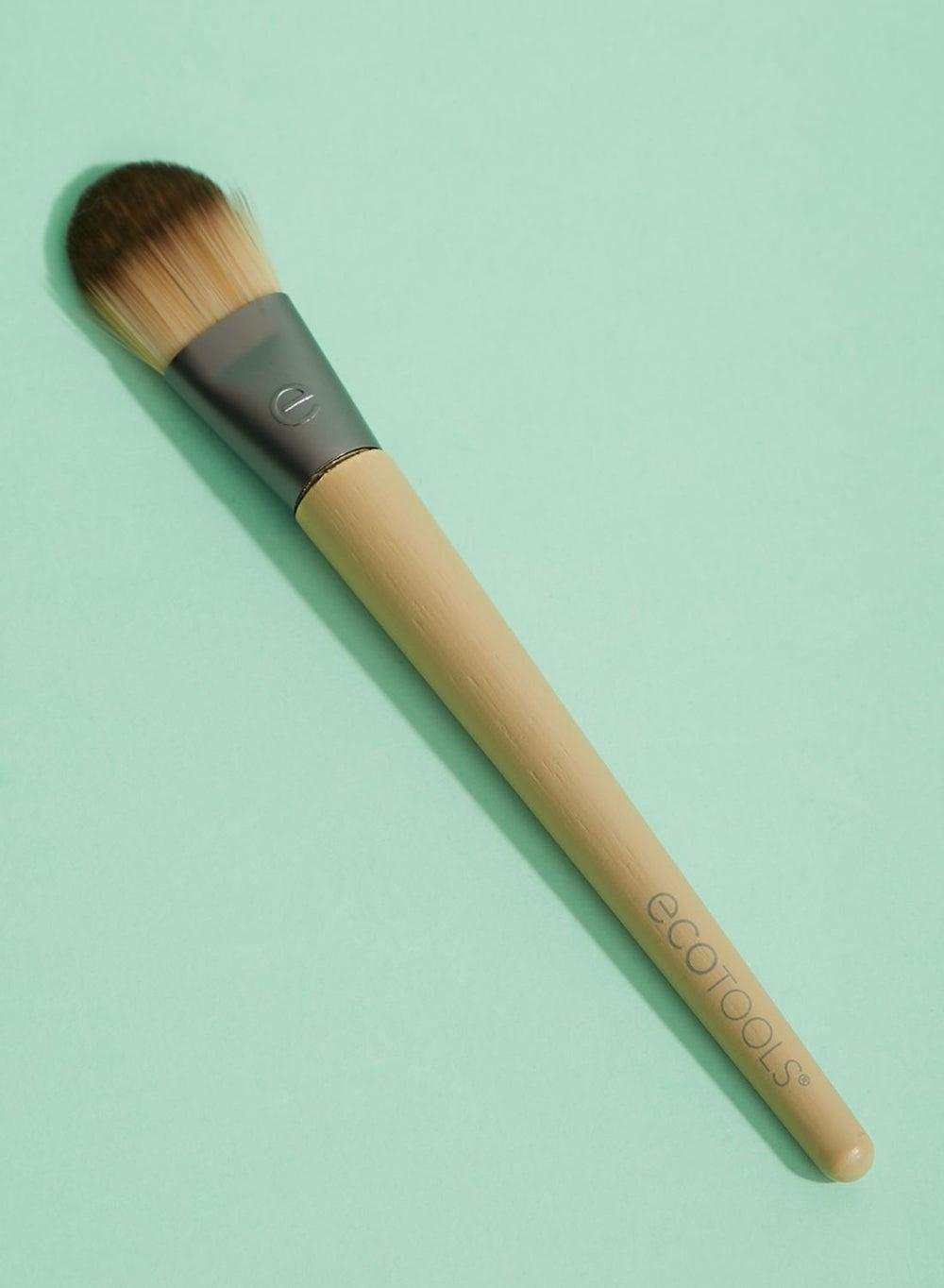 EcoTools Flawless Foundation Brush – Luxe Vegan Makeup Tool - Image 1