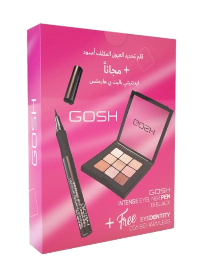 Sleek Signature Eyeliner Pen 01 Black & Eyedentity 006 Palette - Image 1
