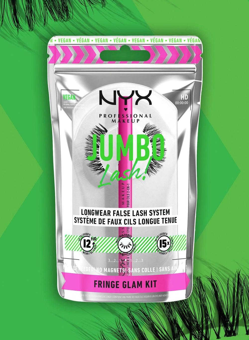 Fringe Glam Jumbo Lash Kit: Longwear, High-Impact False Lashes - Image 1