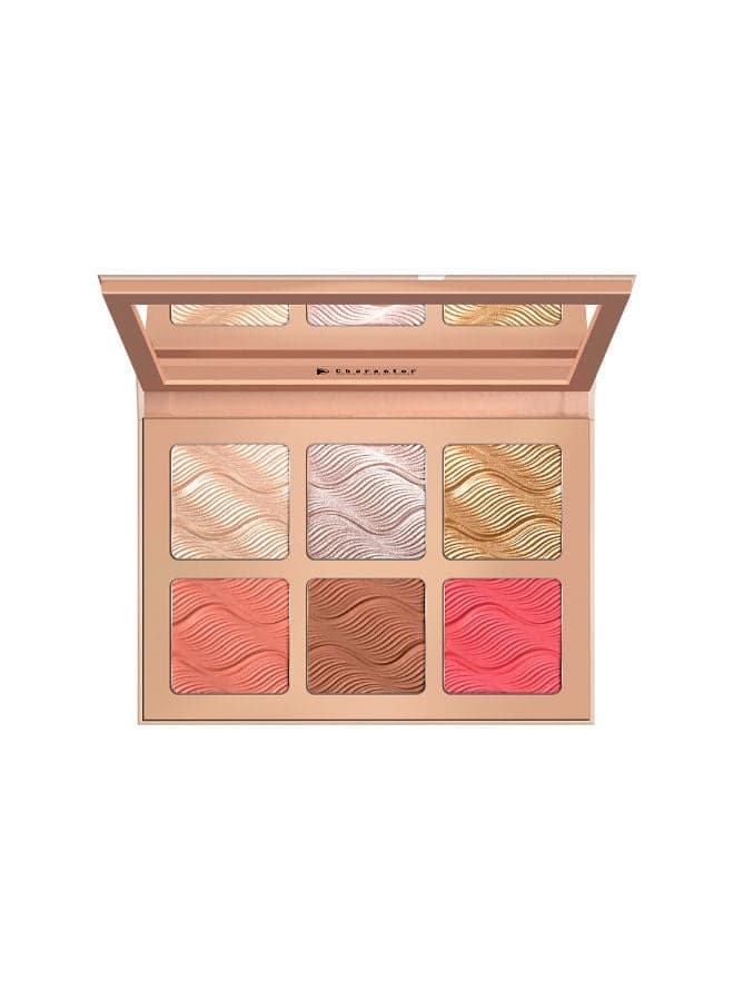Radiant Cheek Symphony - CBH002 Glow & Blush Palette - Image 1