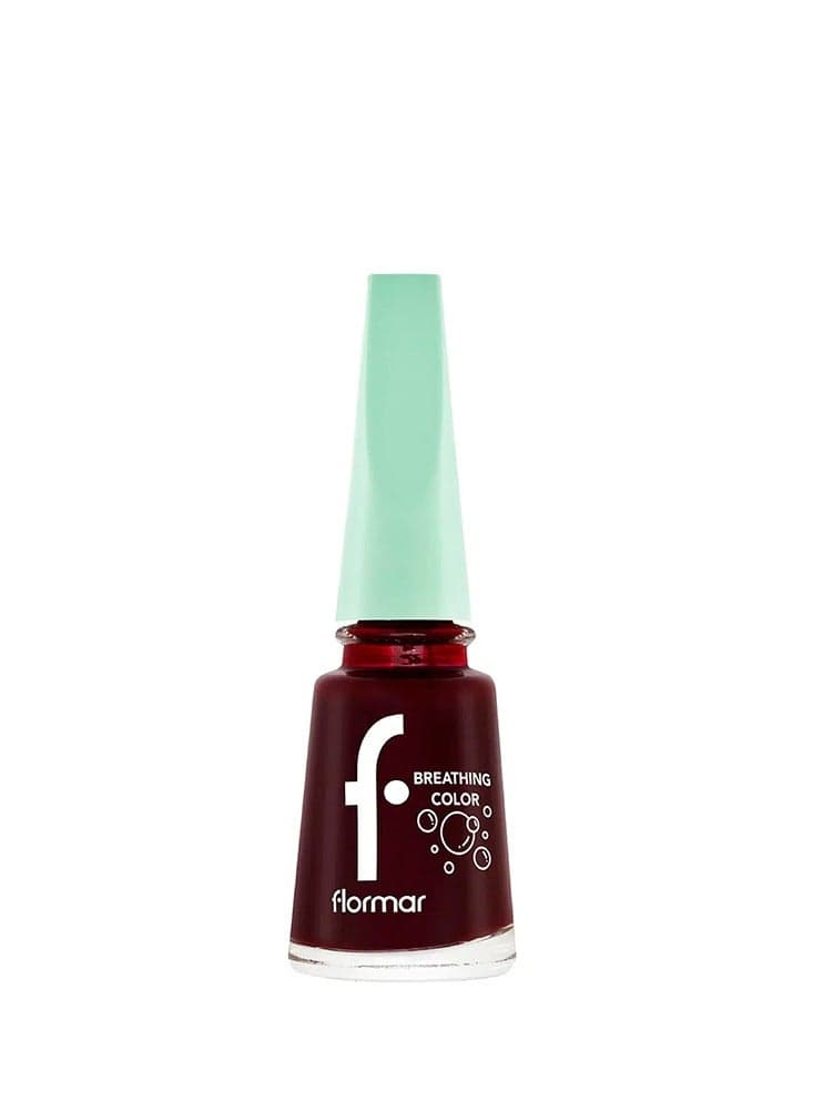 012 Burgundy Breathable Nail Enamel – Elegant Finish - Image 1
