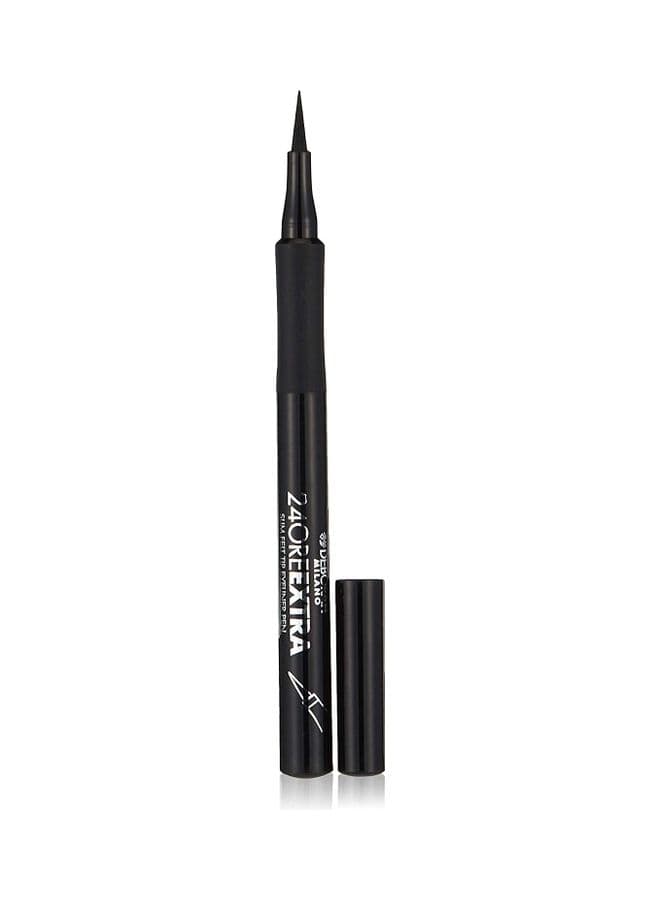 24ORE Extra Eyeliner Pen Black - Sleek & Long-Lasting - Image 1
