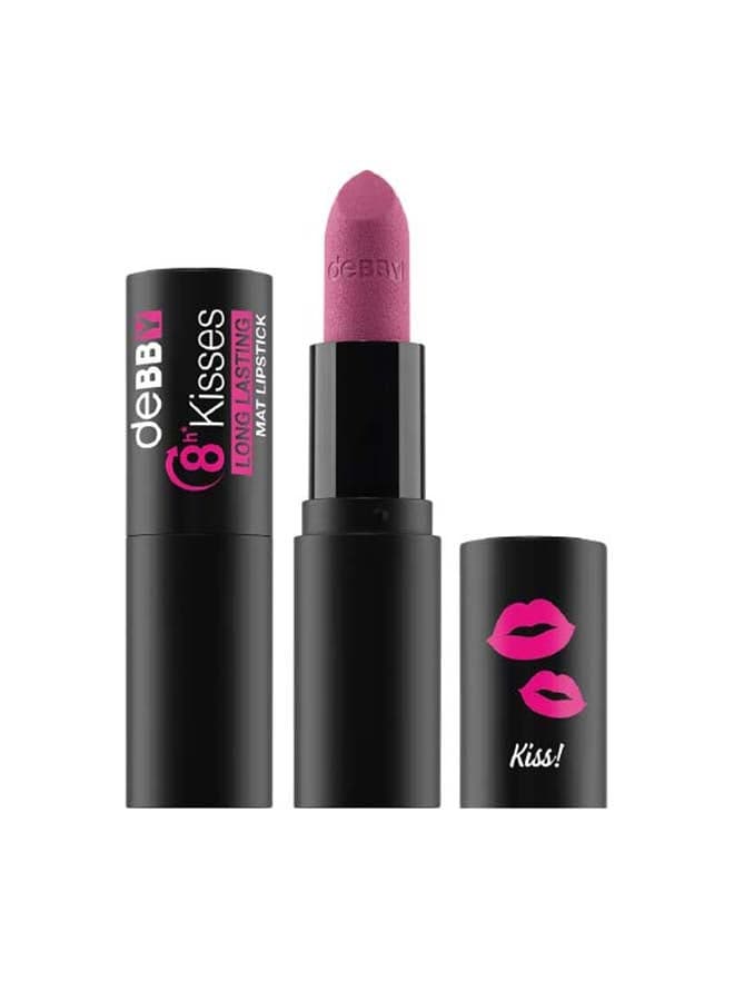Velvet Matte Passion Pink Lipstick - 03 Enthusiastic - Image 1