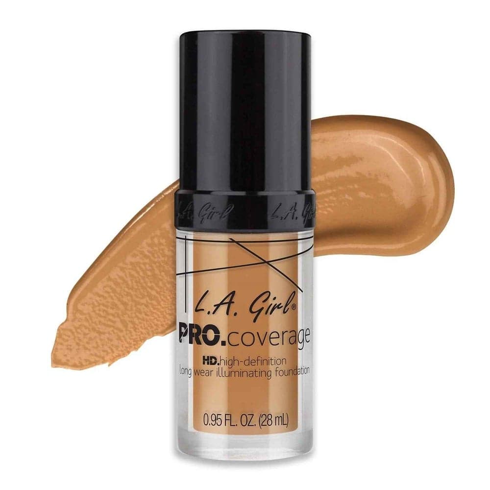 L.A. Girl Nude Beige Pro.Coverage HD Foundation - Image 1