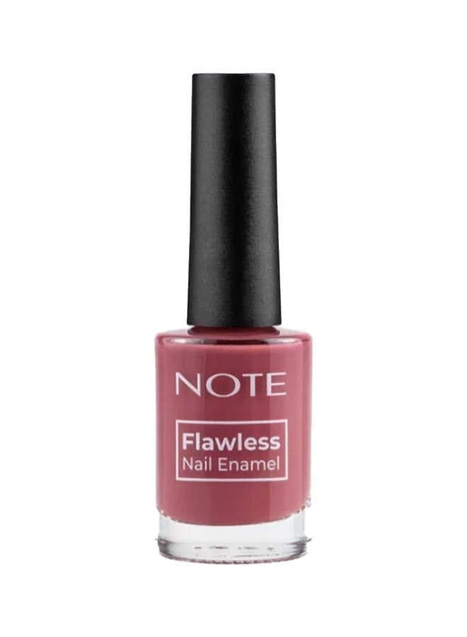 Note Flawless Dark Rose Nail Enamel 81 - Lustrous Finish - Image 1
