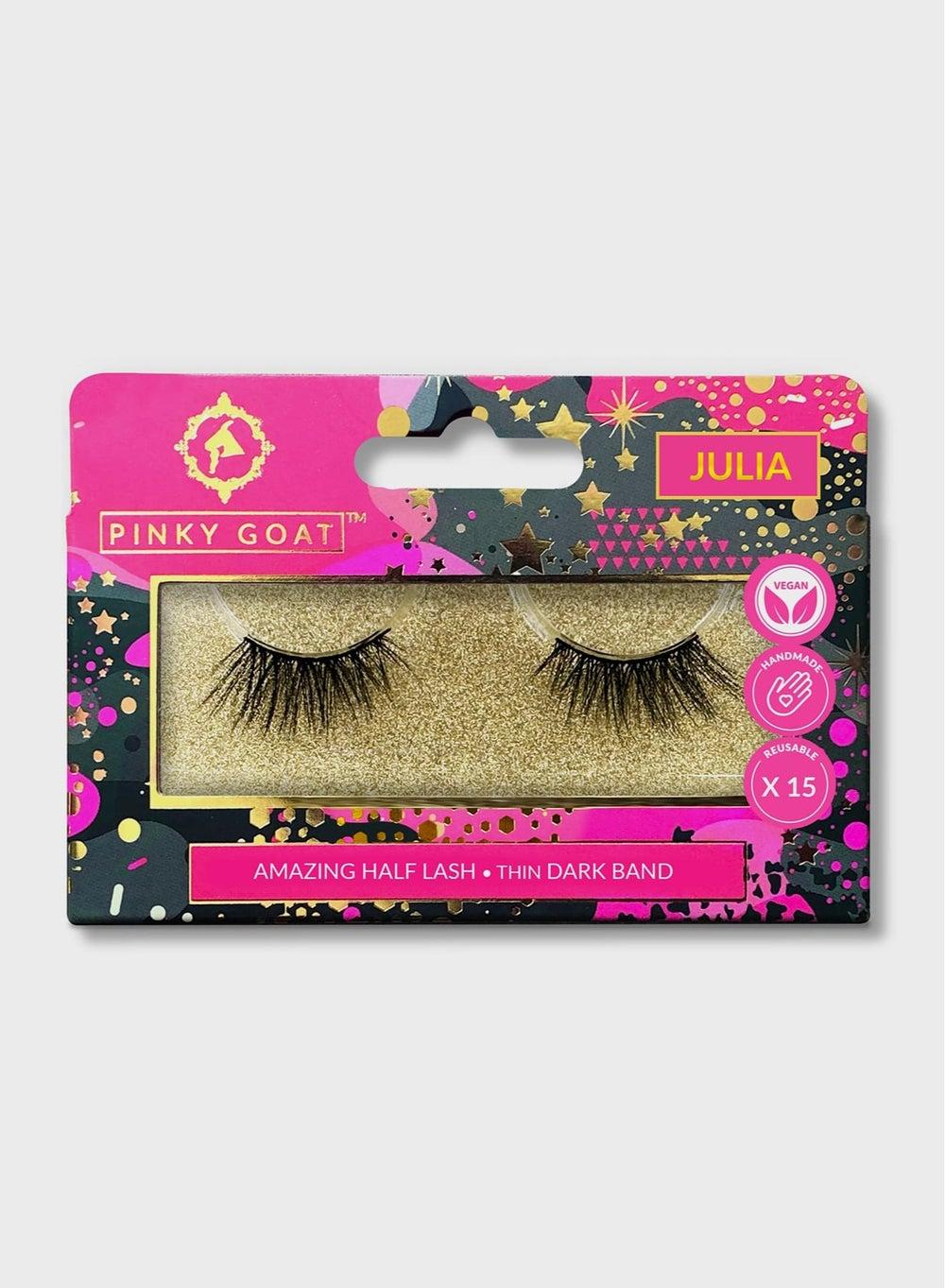 JULIA Half Lashes: Natural Cat-Eye Flare - Image 1