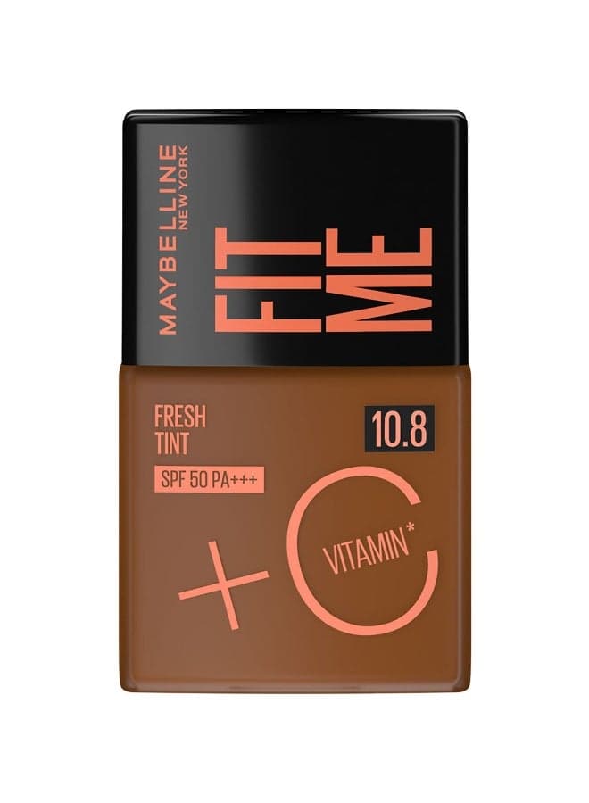 Maybelline Fit Me Fresh Tint SPF 50 Foundation 10.8 - Image 1