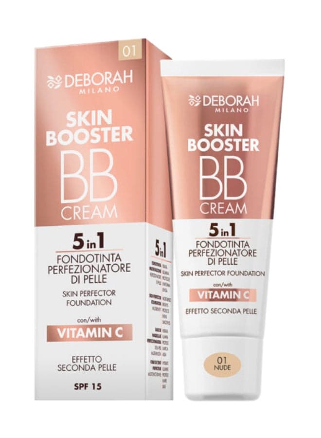 Deborah Milano Skin Booster BB Cream 01 - Nude Glow - Image 1