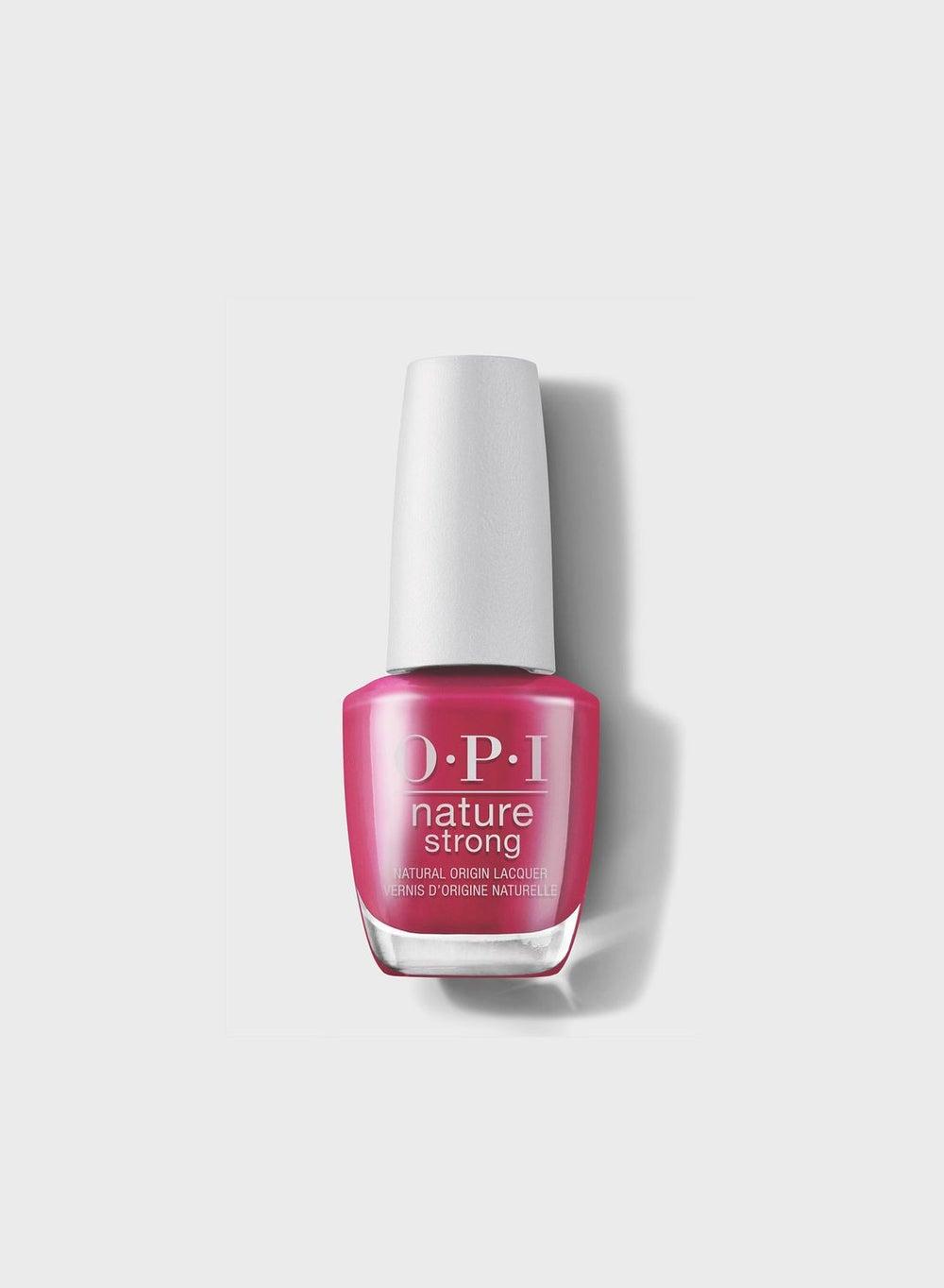 A Bloom With A View - Ruby Red Nature Strong Nail Polish - Image 1