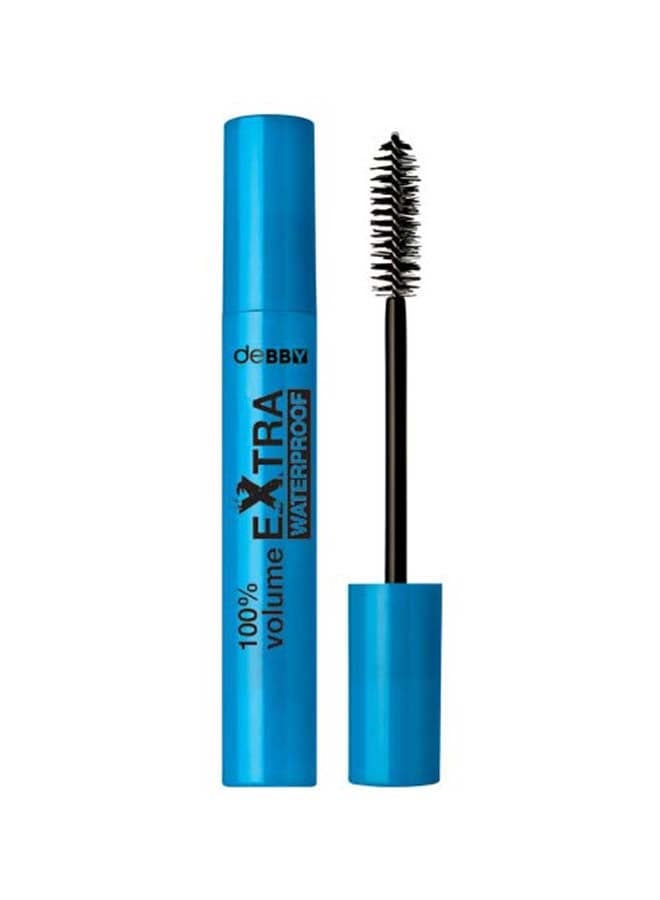 Lush Lashes Waterproof Mascara Black – 100% Volume Boost - Image 1