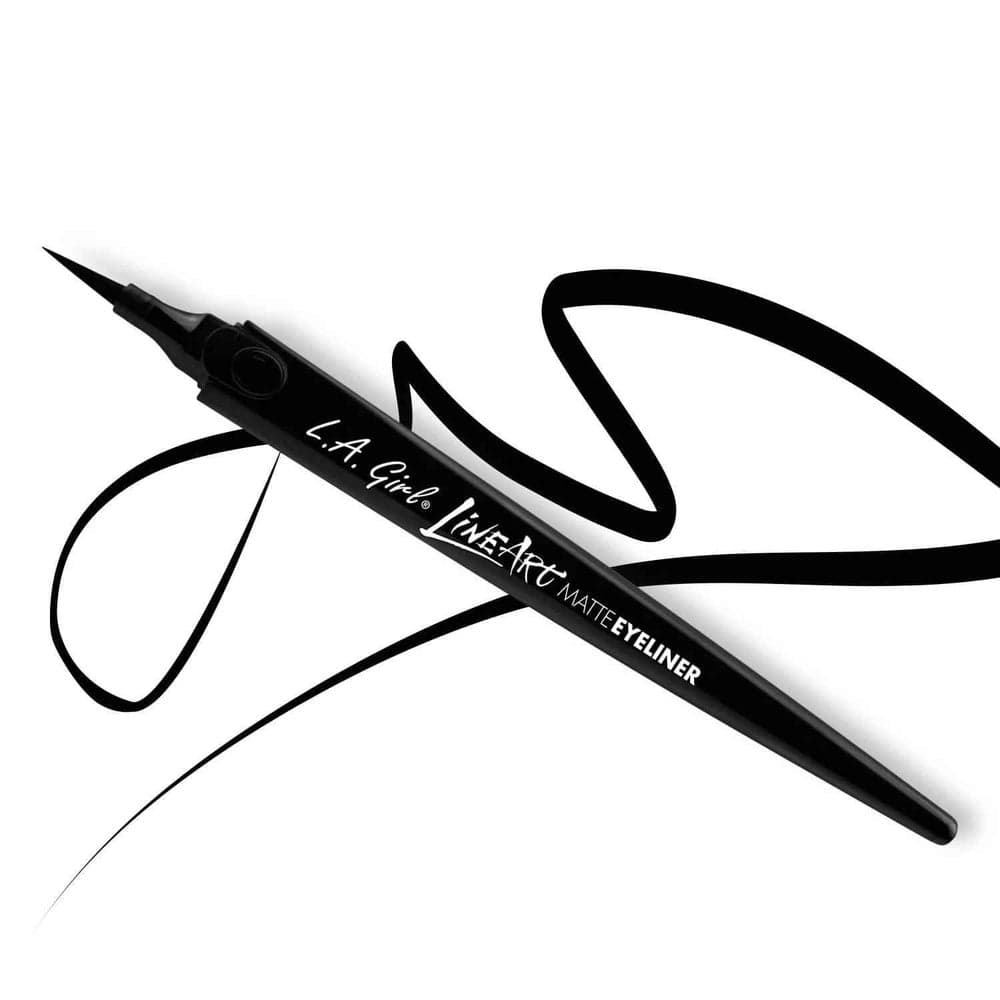 Line Art Matte Eyeliner - Intense Black Precision - Image 1