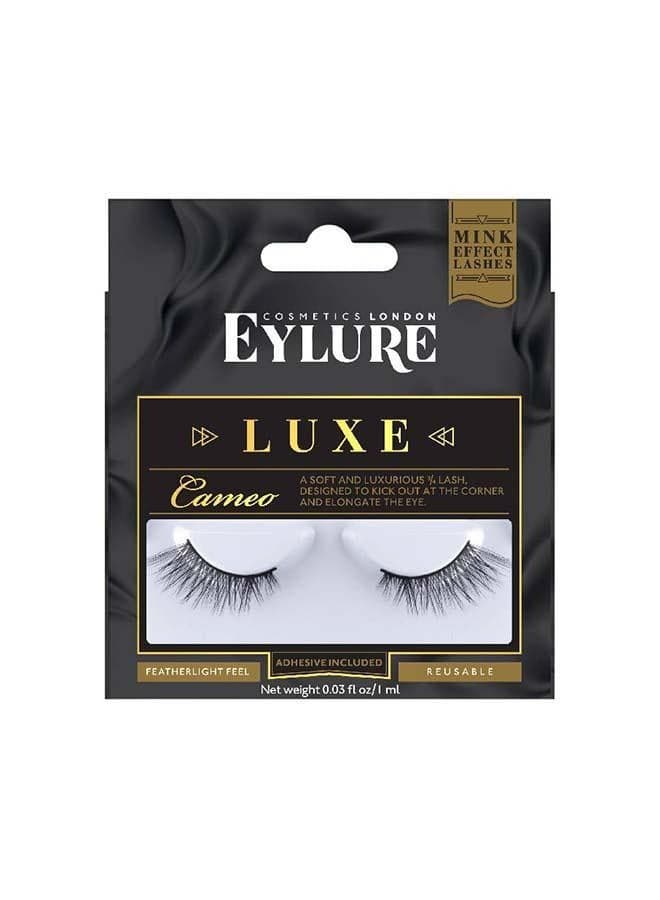 Eylure Luxe Cameo Lashes - Opulent Faux Mink Volume - Image 1