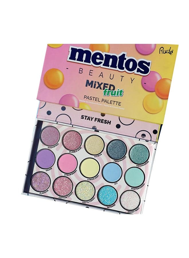 Mentos Mixed Fruit Palette: Radiant Pastel Glow - Image 1