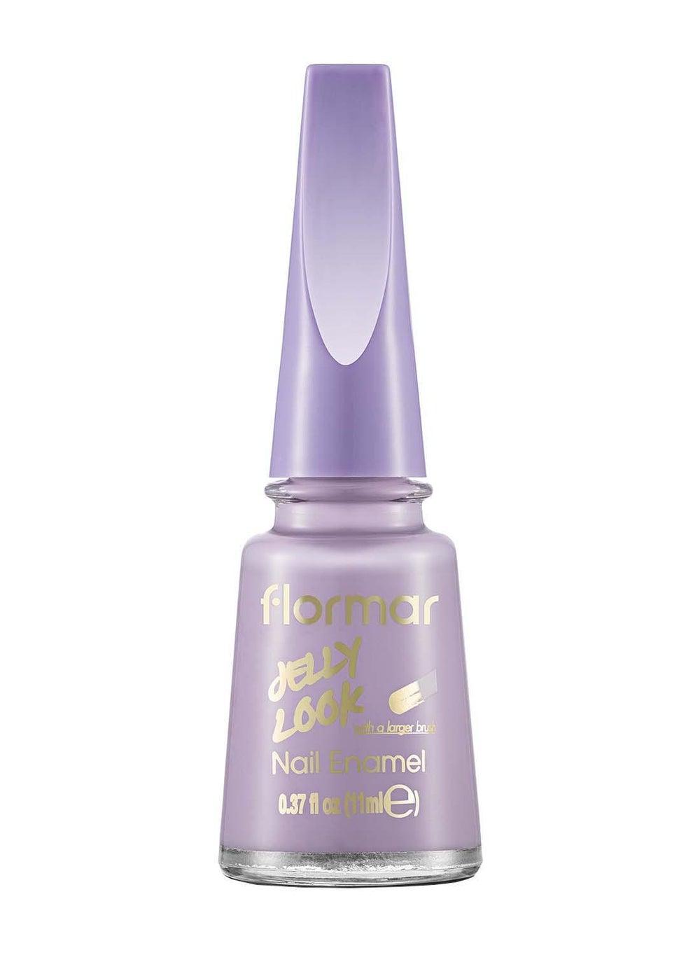 Flormar JL19 Tender Lilac Jelly Shine Nail Enamel - Image 1