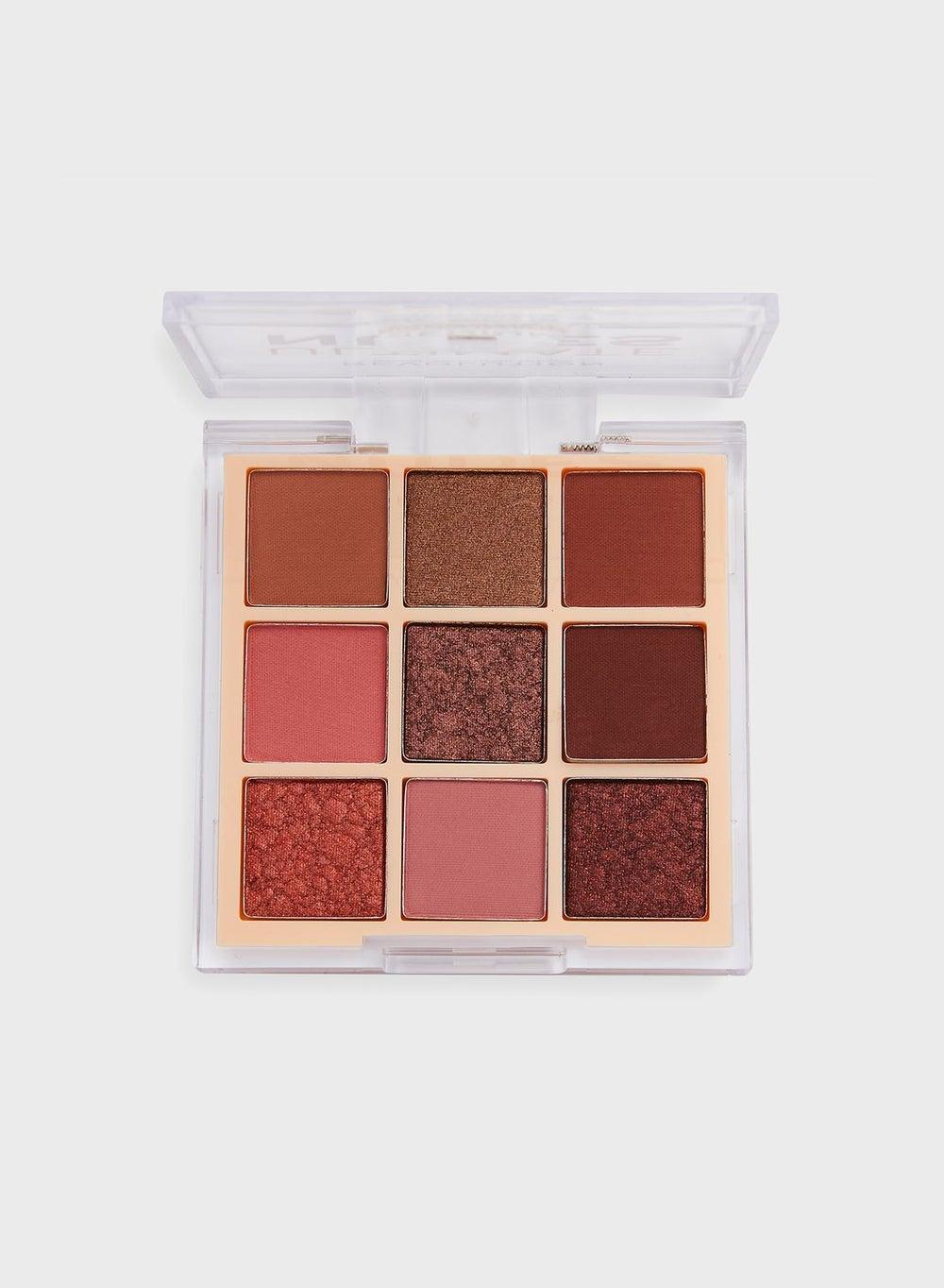 Revolution Medium Nudes Shadow Palette - Ultimate Glam - Image 1