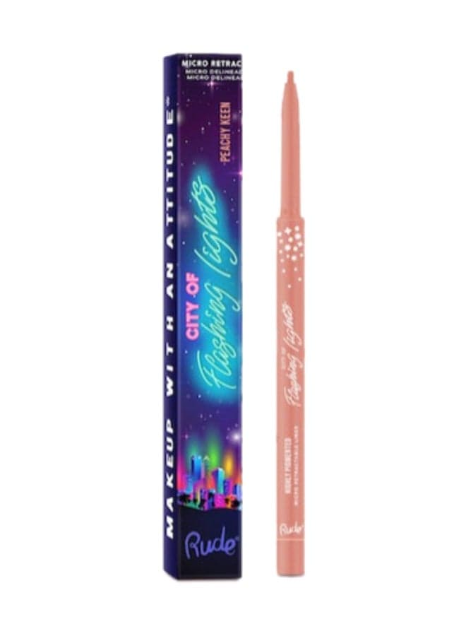 Peachy Keen Micro Retractable Liner - For Eyes & Lips - Image 1