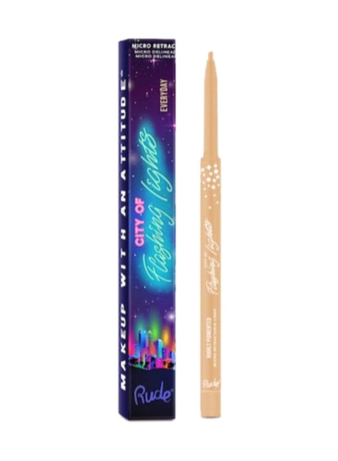 City Lights Micro Retractable Liner: Vibrant Precision - Image 1
