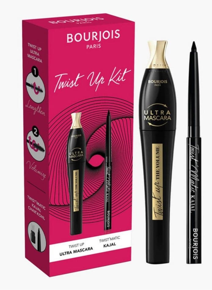 Bourjois Twist-Up Duo: Ultra Mascara & Matic Kajal 001 Ult Black - Image 1