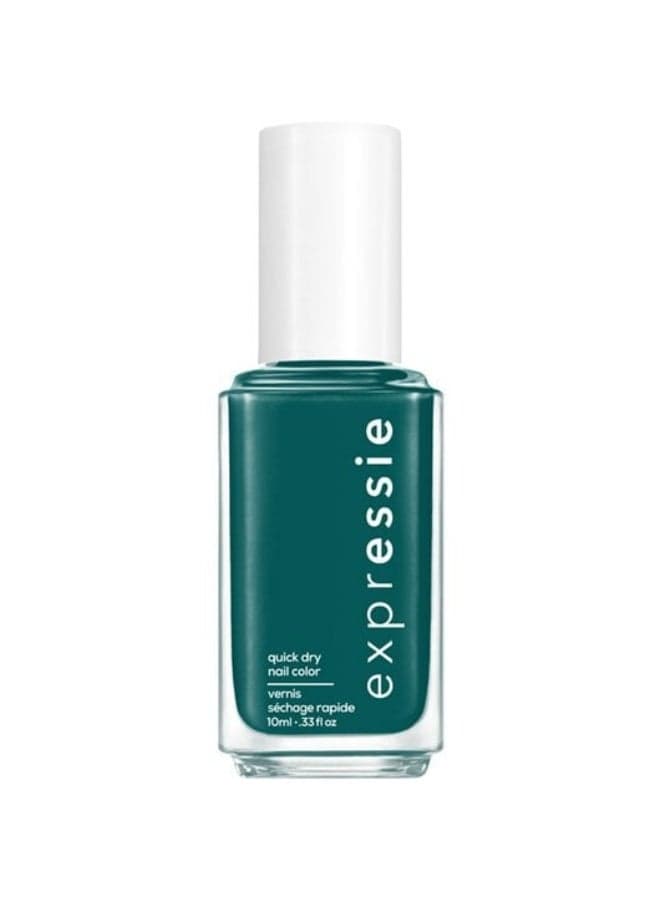 Streetwear N' Tear Quick Dry Polish, 10ml - Kelly Green with Blue - Image 1