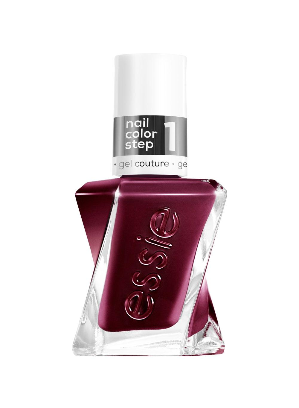 Essie Gel Couture Model Clicks 13.5ml - Aubergine Elegance - Image 1