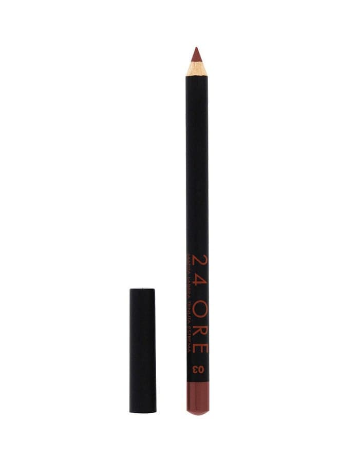 24ORE Lip Pencil 03 Brick: Define Your Smile - Image 1