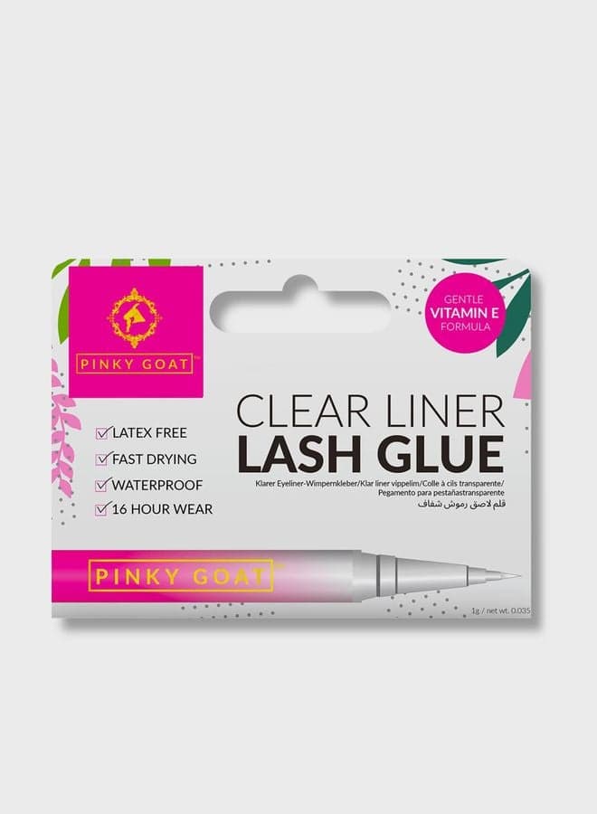 Clear Liner Glue: Effortless Lash Application - Image 1