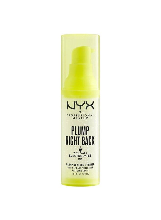 NYX Plump Right Back Primer + Serum - Hydrating Glow Enhancer - Image 1