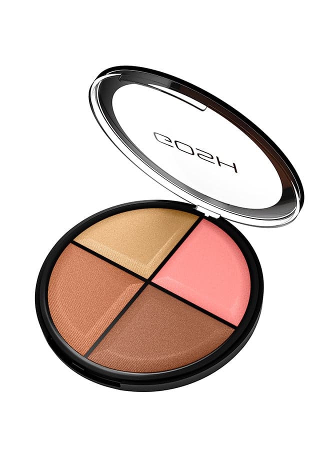 Contour' N Strobe Kit 002 Medium: 4 Shades, Flawless Finish - Image 1