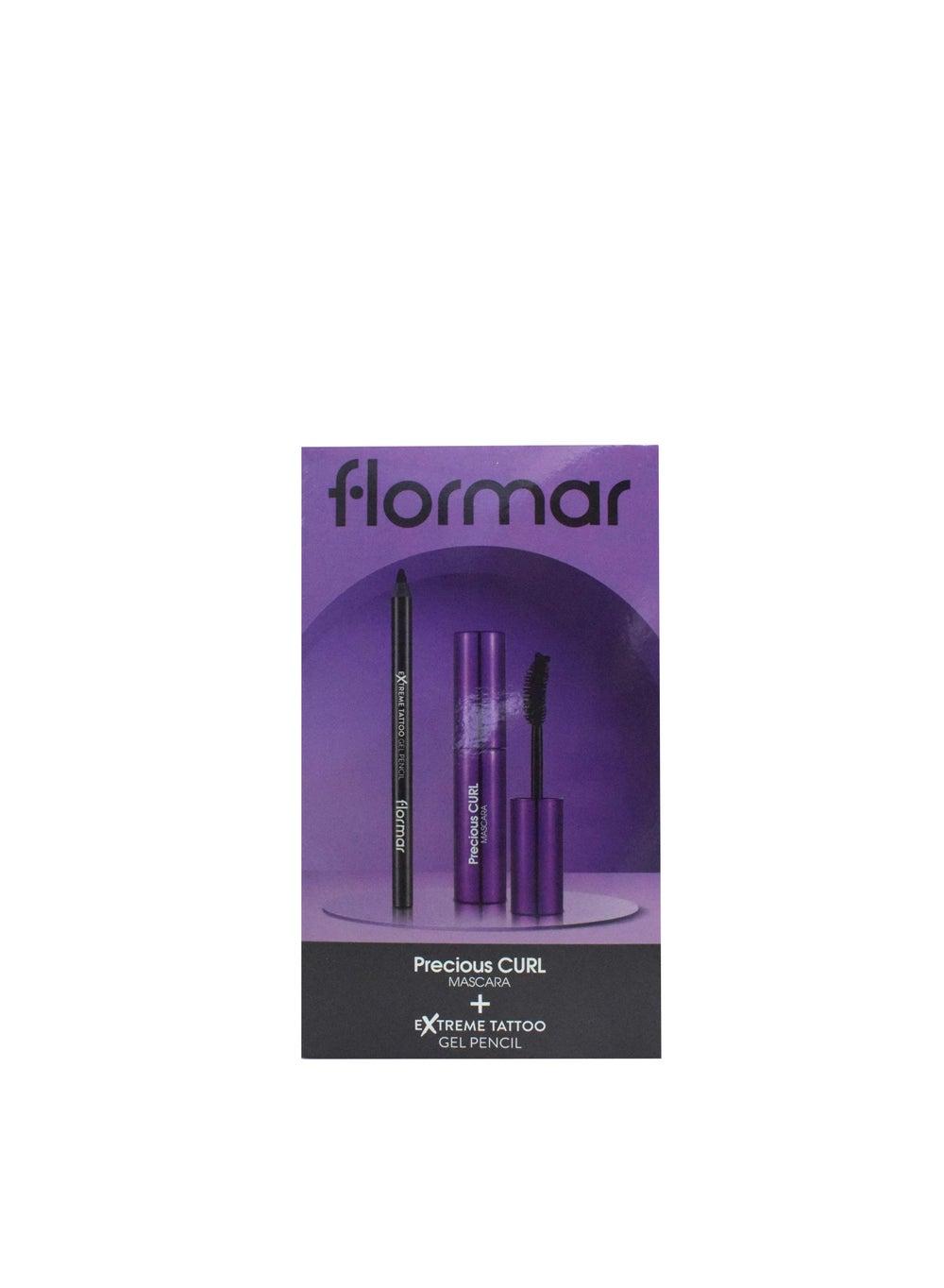 Flormar Precious Curl & Extreme Tattoo Eyeliner Set 06 - Image 1
