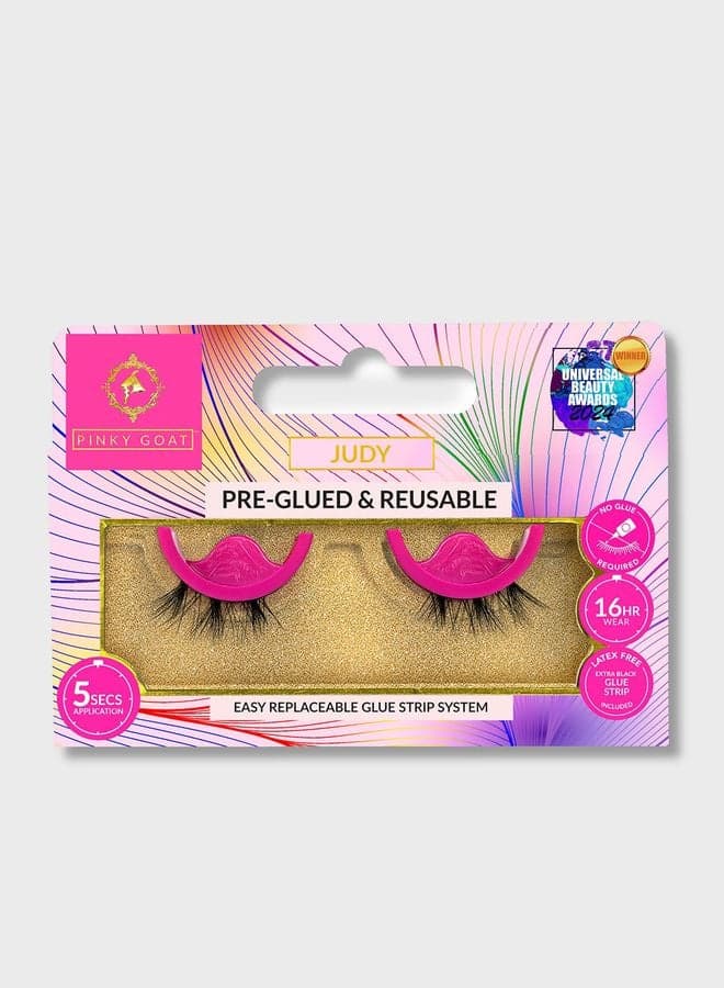 JUDY 5-Second Pre-Glued Lashes - Image 1