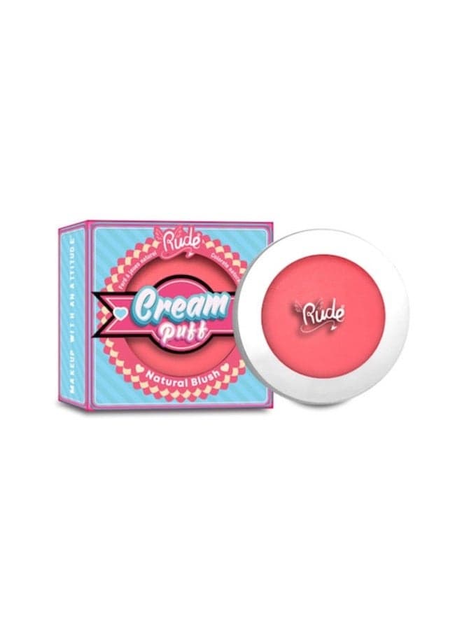 Rude Cream Puff Cake Pop Natural Blush for a Lasting Glow - Image 1