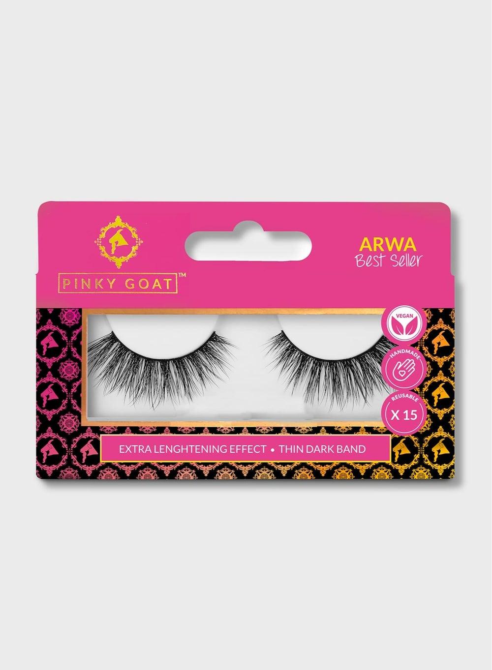 ARWA Extended Lashes: Dramatic Flair & Vegan - Image 1